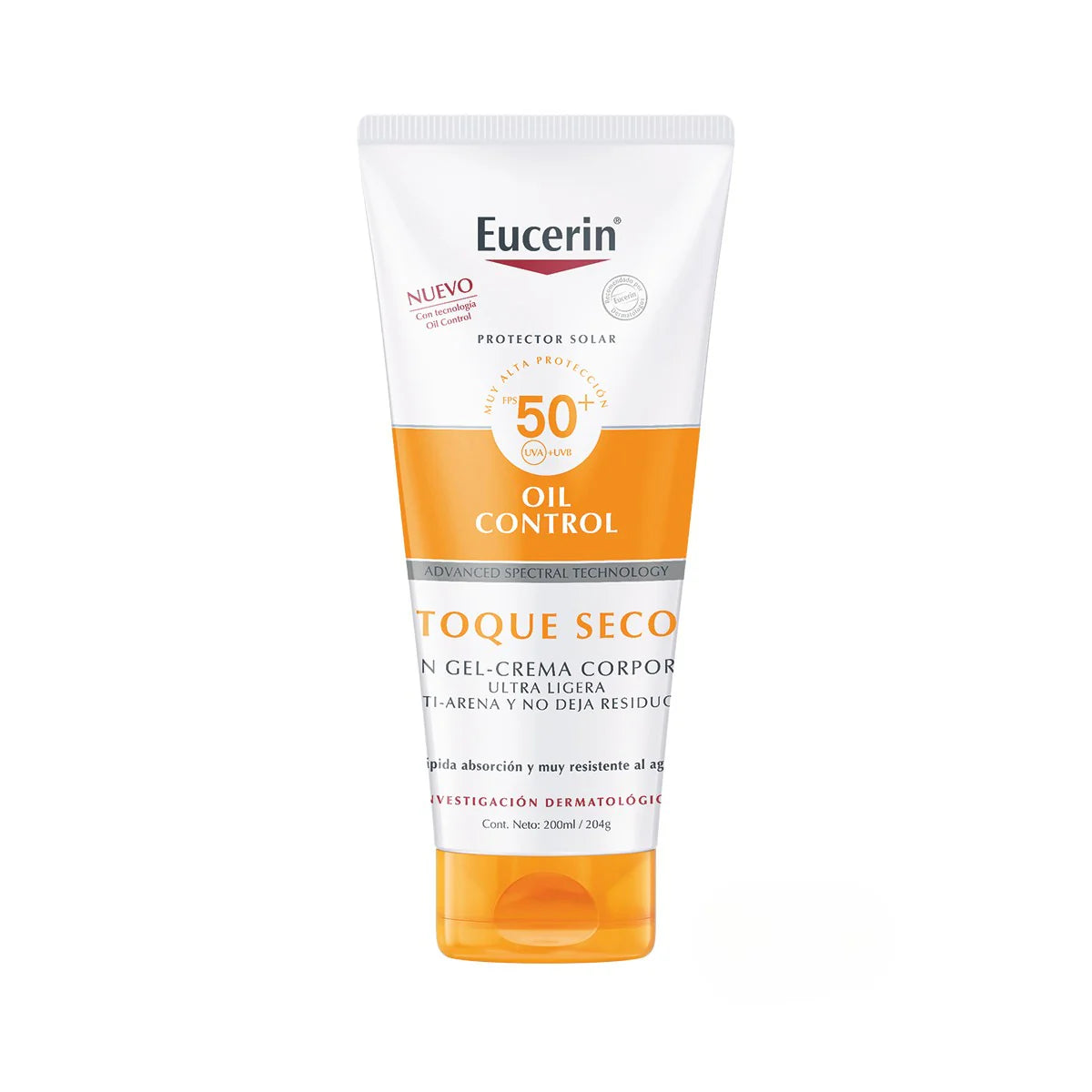 EUCERIN- FPS 50 CORPORAL OIL CONTROL GEL CREMA 200ML