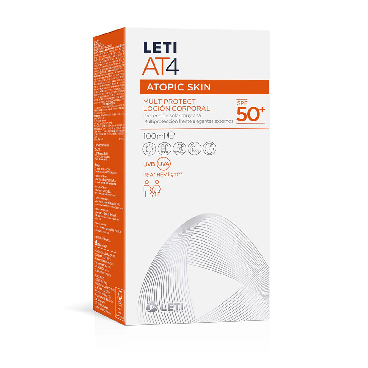 LETIAT4- FPS 50 LOCION CORPORAL 100ML