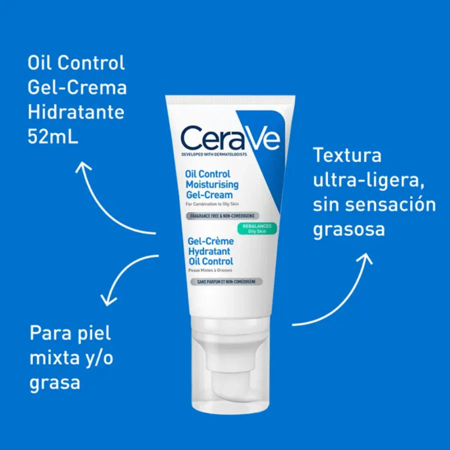 CERAVE GEL CREMA OIL CONTROL 50 ML