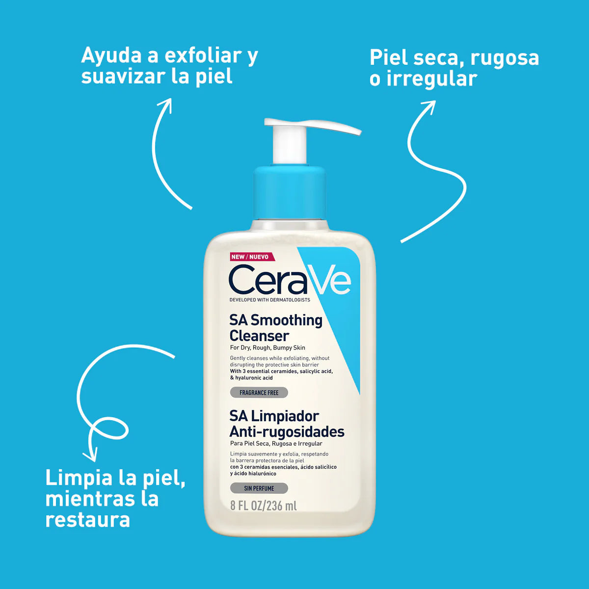 CERAVE- SA LIMPIADOR ANTIRUGOSIDADES