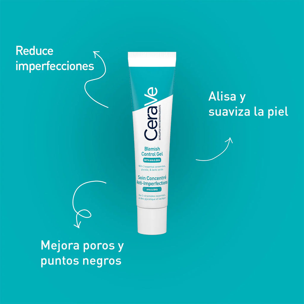 CERAVE- BLEMISH GEL CONTROL IMPERFECCIONES 40ML