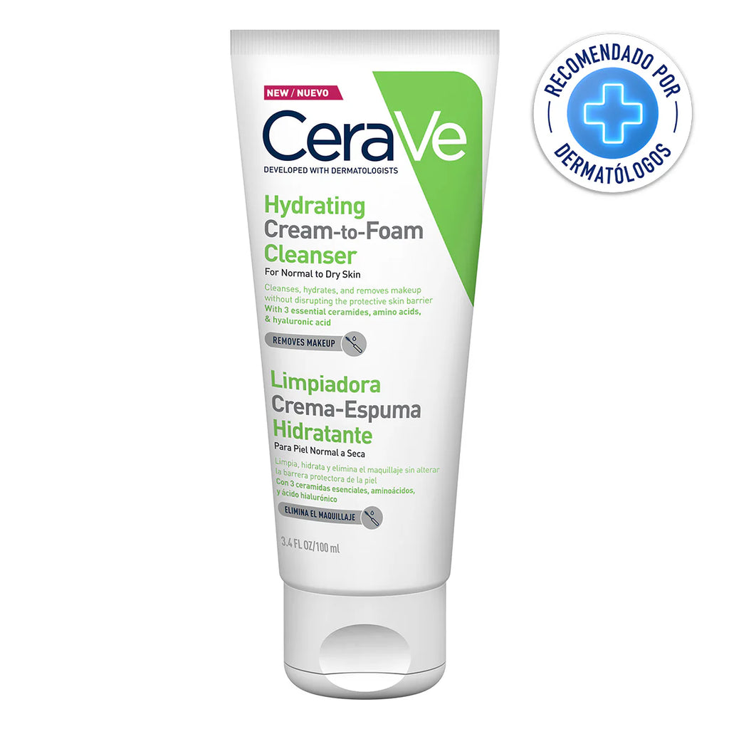 CERAVE- LIMPIADOR CREMA ESPUMA HIDRATANTE