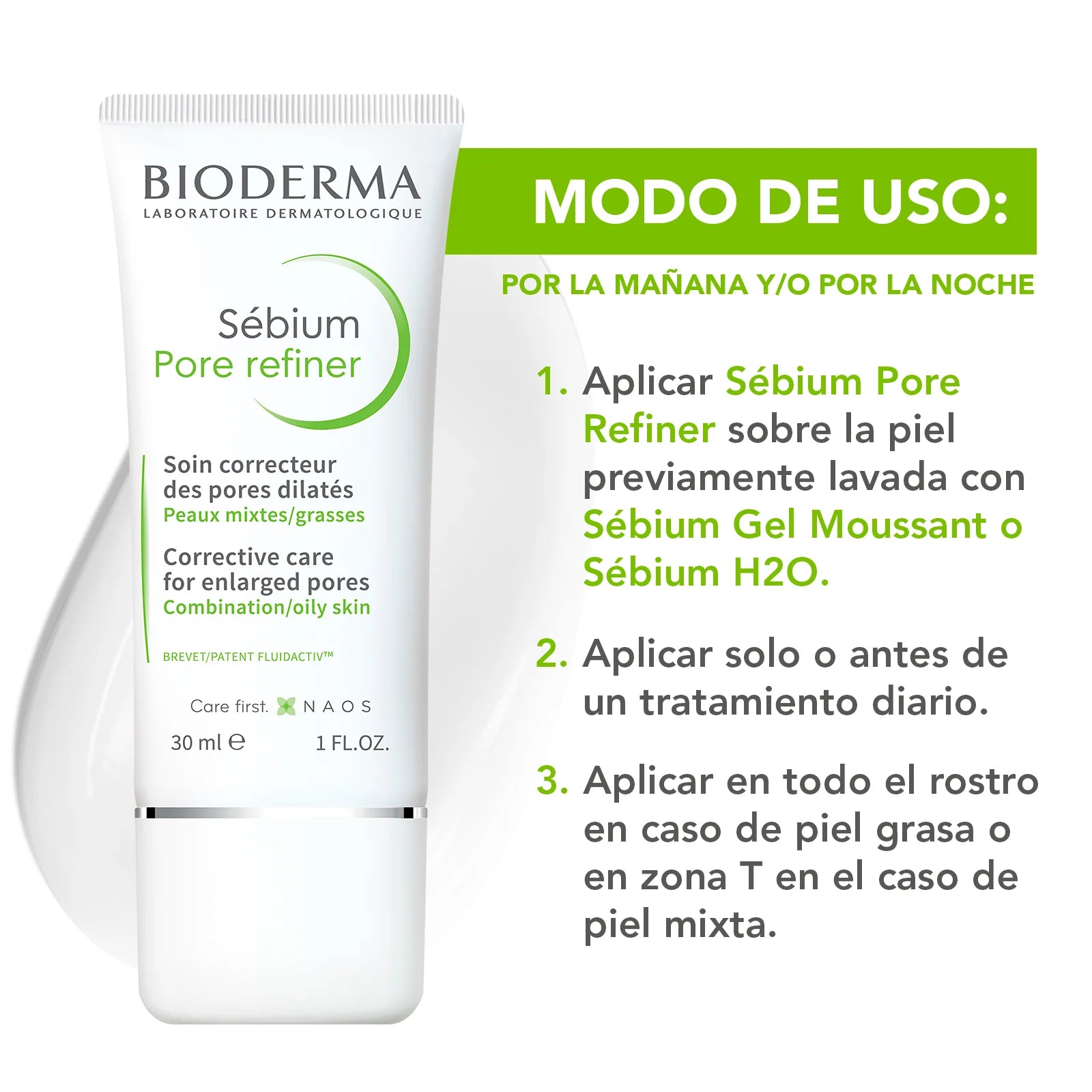BIODERMA- SEBIUM PORE REFINER 30ML