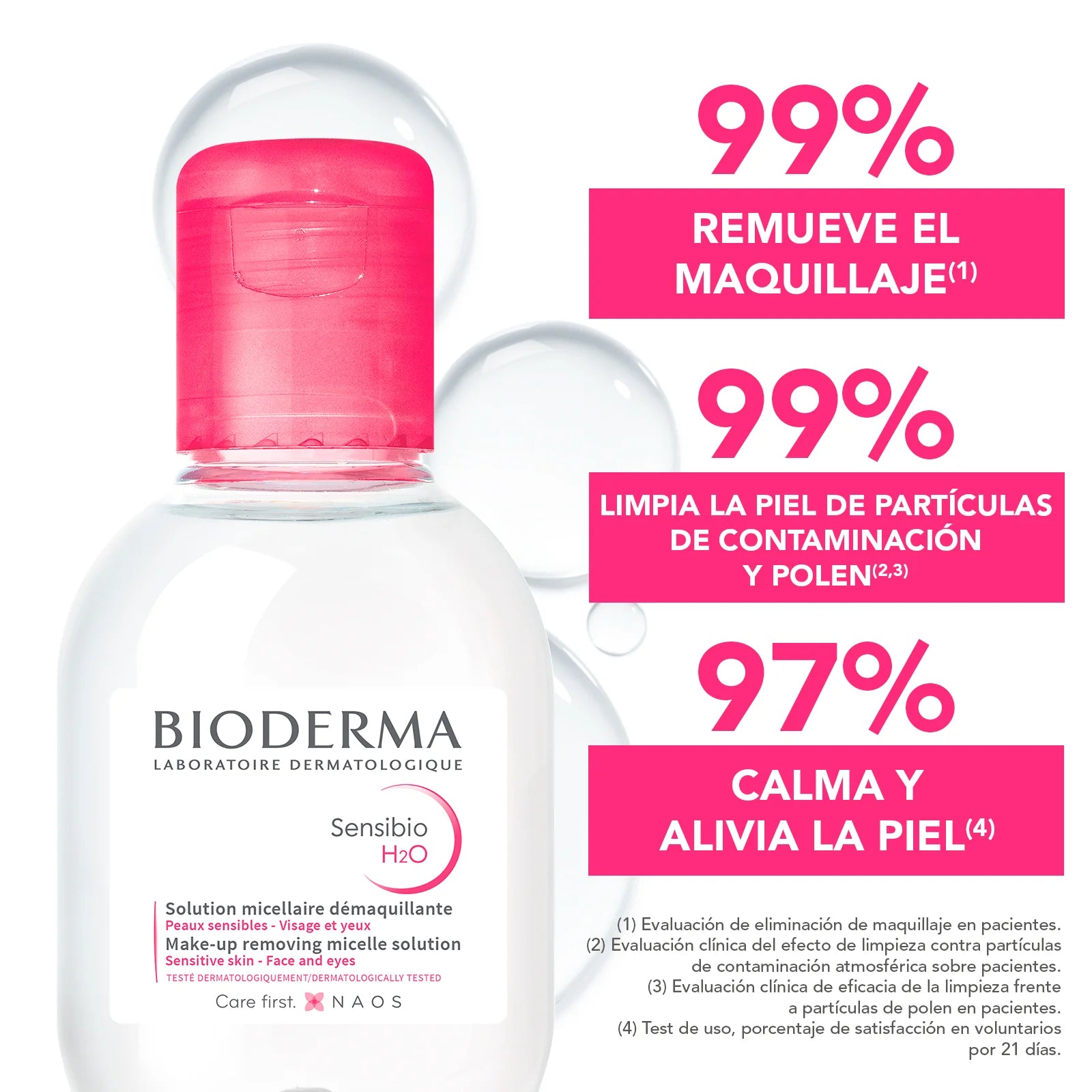 BIODERMA- SENSIBIO H2O AGUA MICELAR