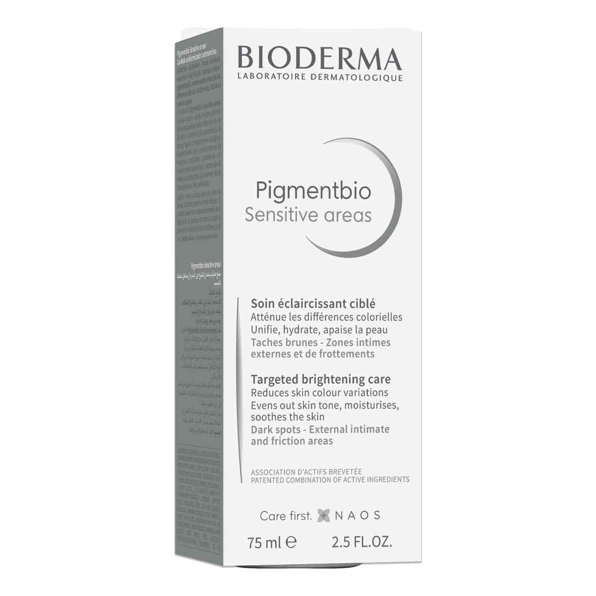 BIODERMA- PIGMENTBIO SENSITIVE AREAS 75ML