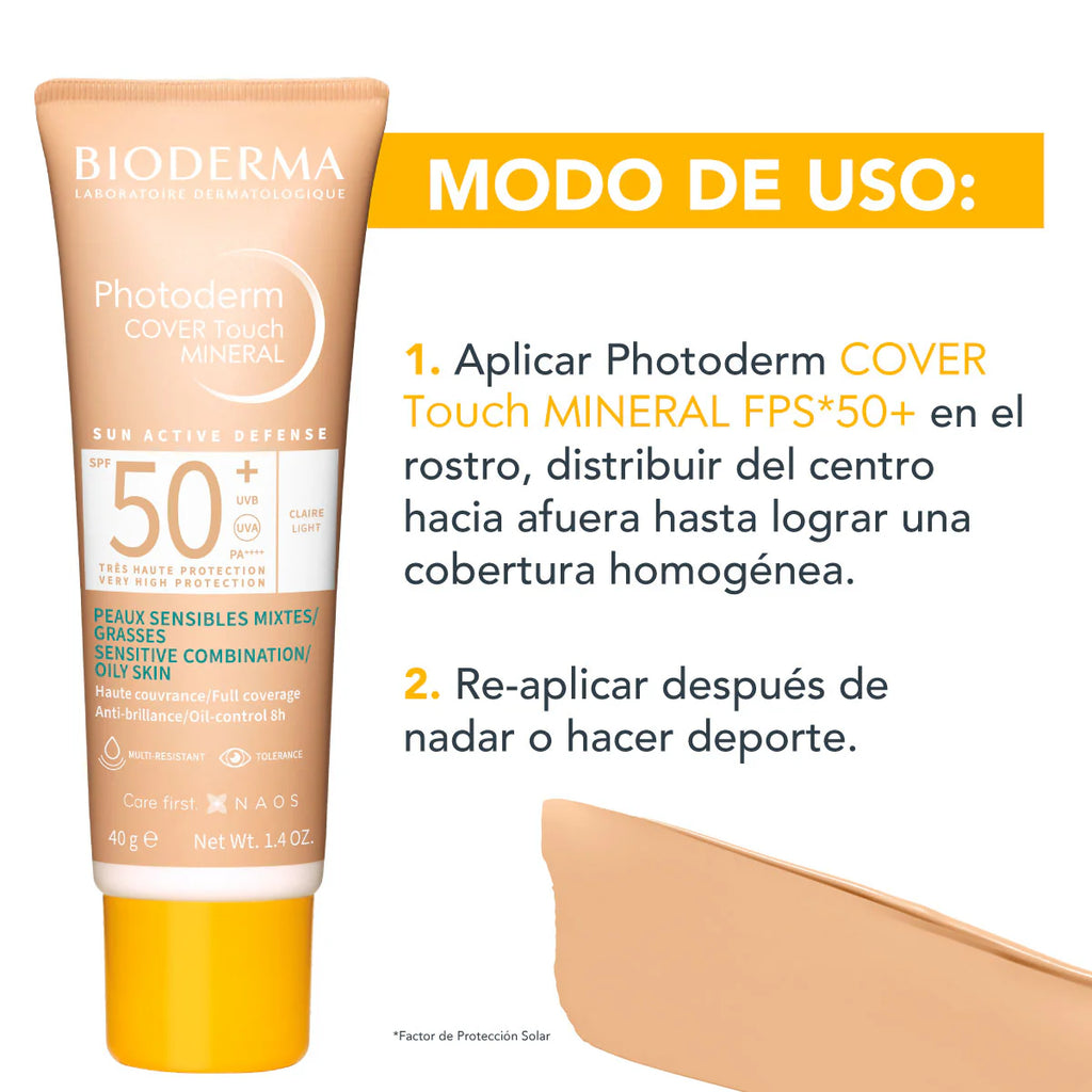 BIODERMA- PHOTODERM COVER TOUCH 40G