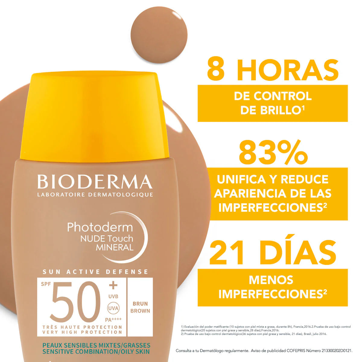 BIODERMA- PHOTODERM NUDE TOUCH 40ML