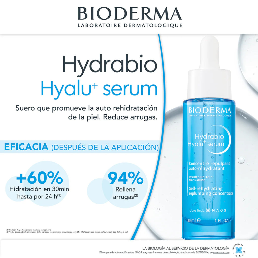BIODERMA- HYDRABIO HYALU+ SERUM 30ML