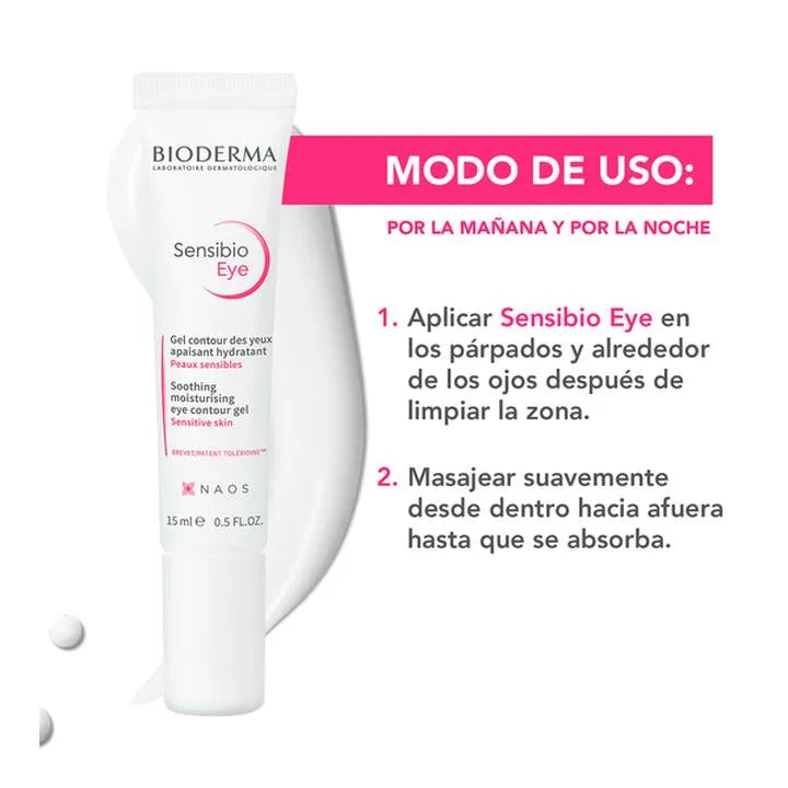 BIODERMA- SENSIBIO CONTORNOS DE OJOS 15ML