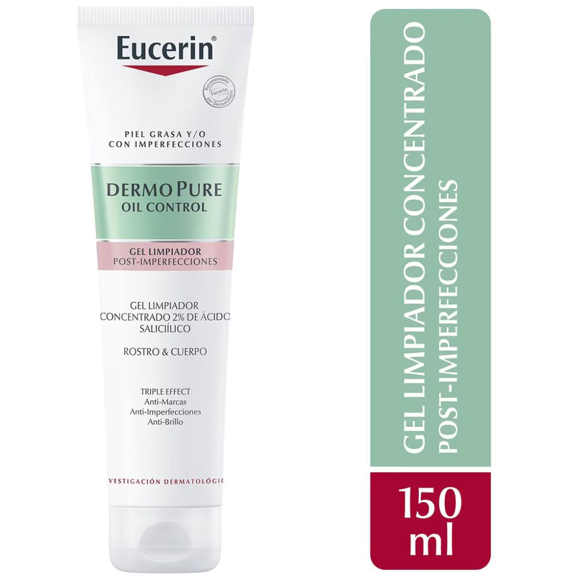 EUCERIN- DERMOPURE GEL LIMPIADOR CONCENTRADO 150ML