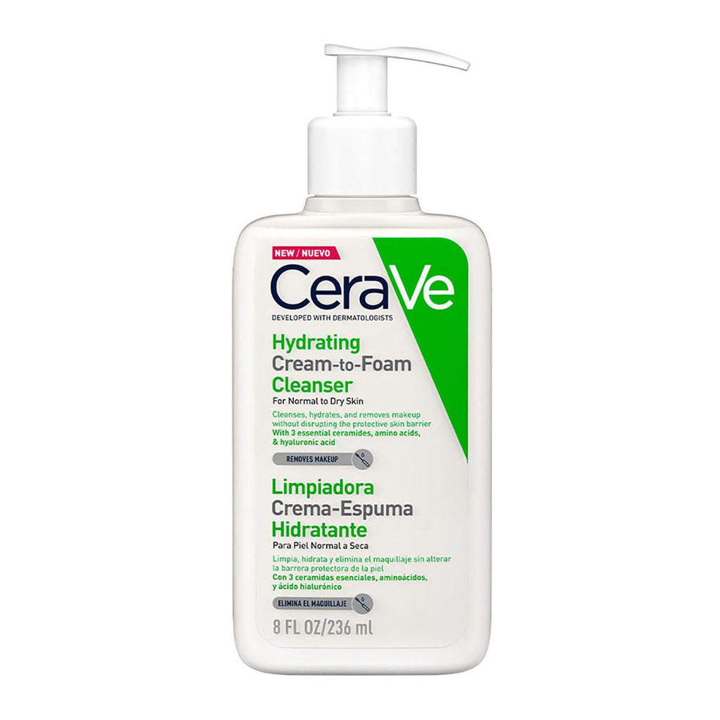 CERAVE- LIMPIADOR CREMA ESPUMA HIDRATANTE
