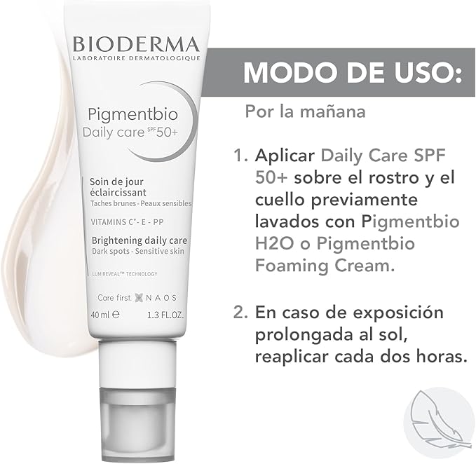 BIODERMA- PIGMENTBIO DAILY CARE FPS 50 40ML