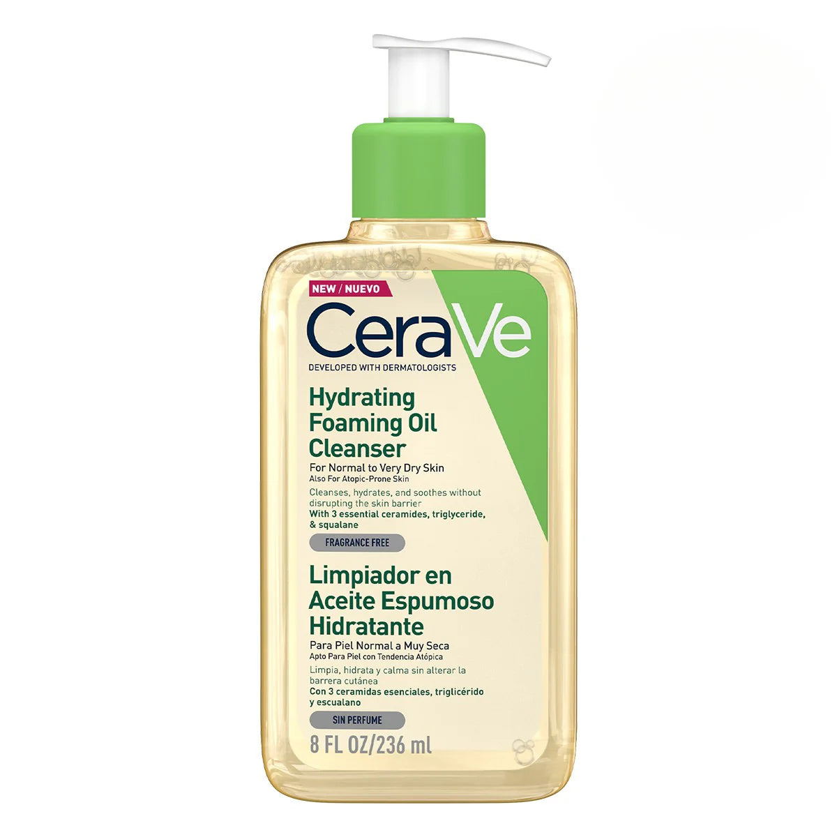 CERAVE- LIMPIADOR EN ACEITE ESPUMOSO