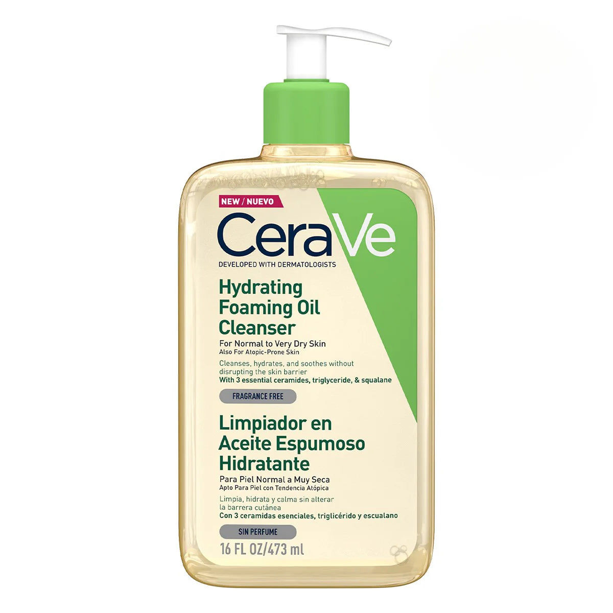 CERAVE- LIMPIADOR EN ACEITE ESPUMOSO