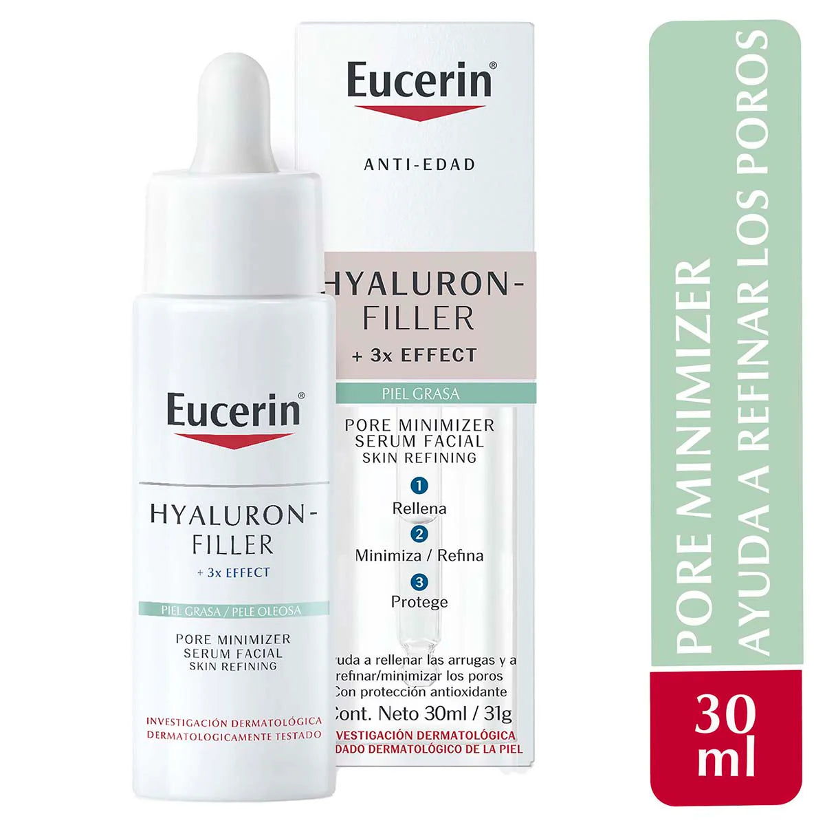 EUCERIN- HYALURON FILLER +3X EFFECT SERUM PORE MINIMIZER