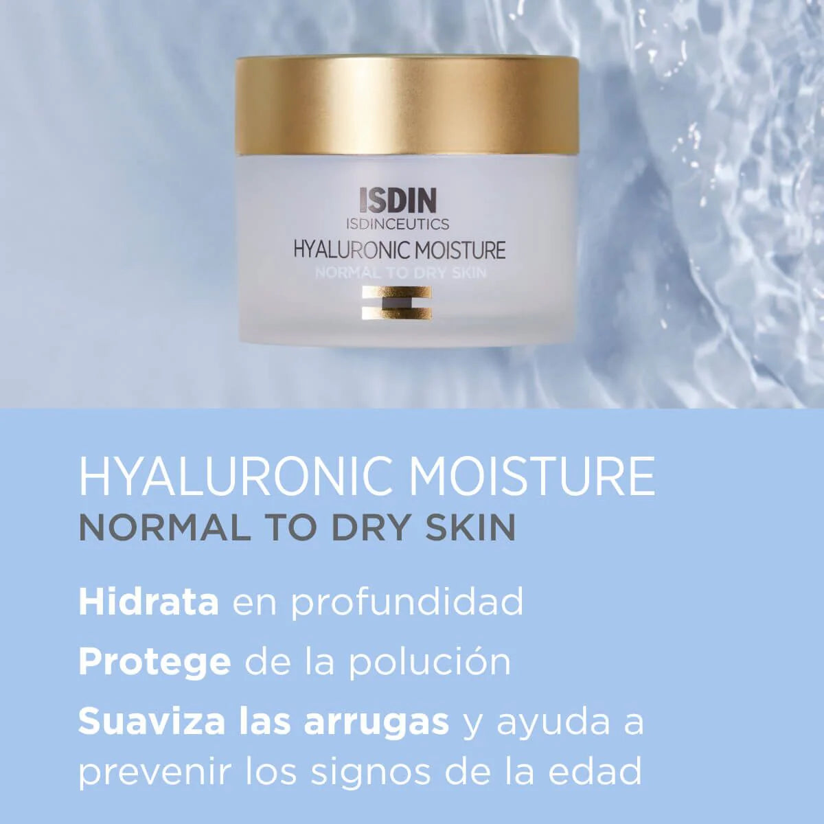 ISDIN- ISDINCEUTICS HYALURONIC MOISTURE NORMAL A SECA 50ML