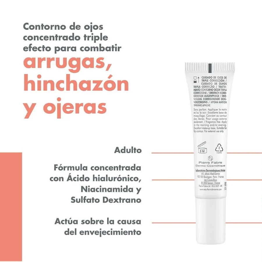 AVE- HYALURON ACTIV B3 CONTORNO DE OJOS 15ML