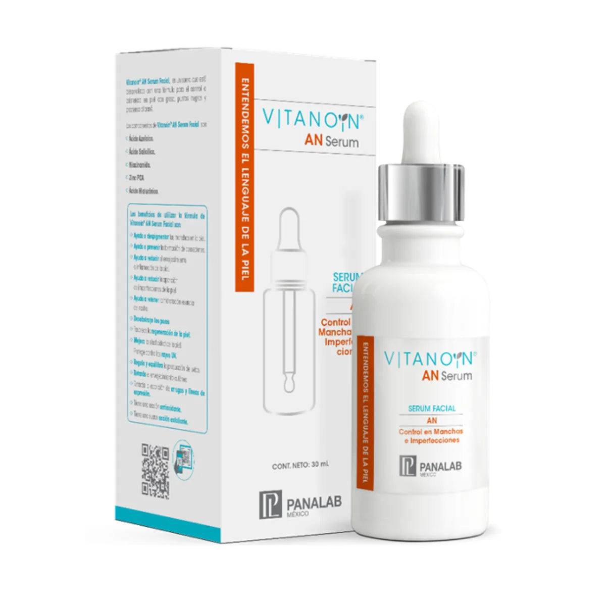 PAN- VITANOIN AN SERUM PIELES TENDENCIA ACNE 30ML