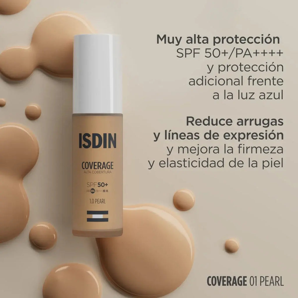 ISDIN- COVERAGE MAQUILLAJE FPS 50 30ML