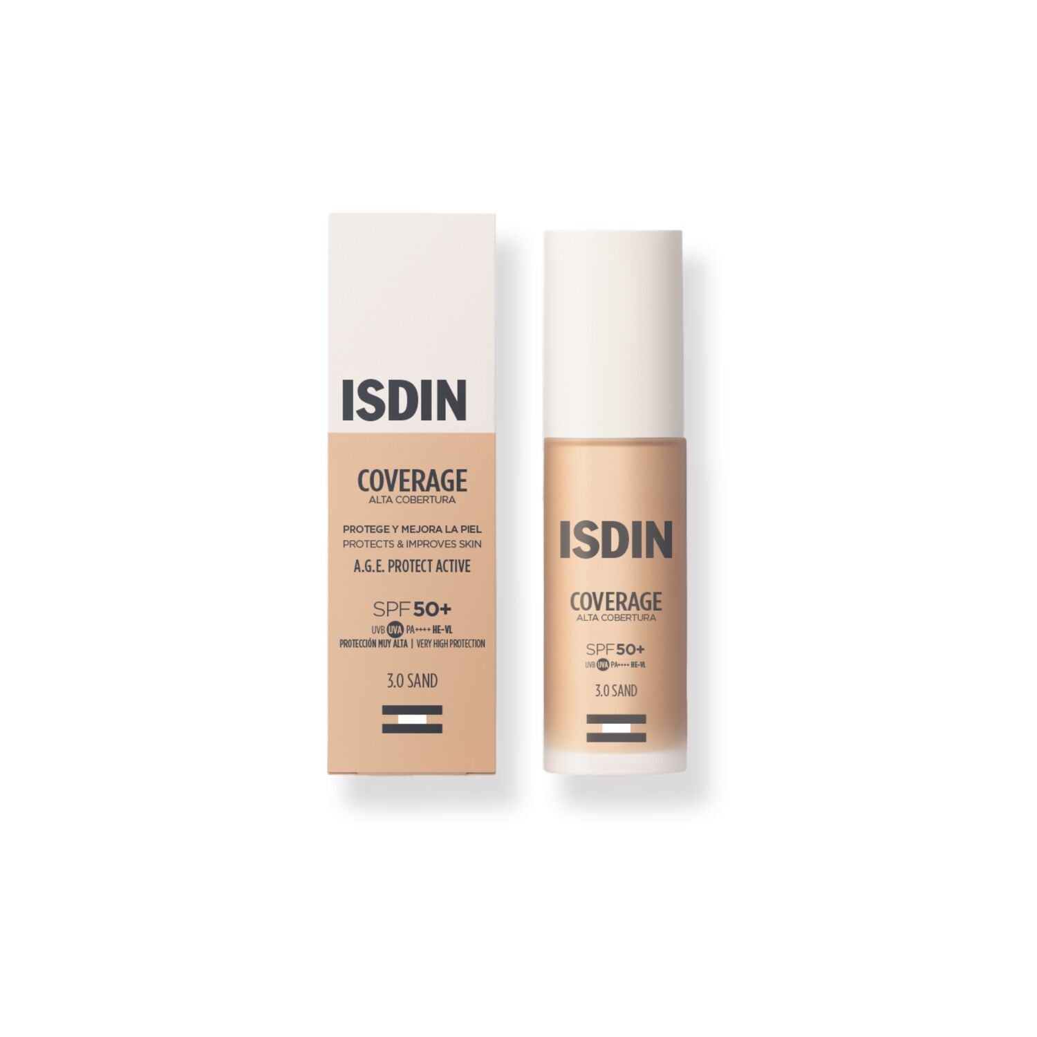 ISDIN- COVERAGE MAQUILLAJE FPS 50 30ML