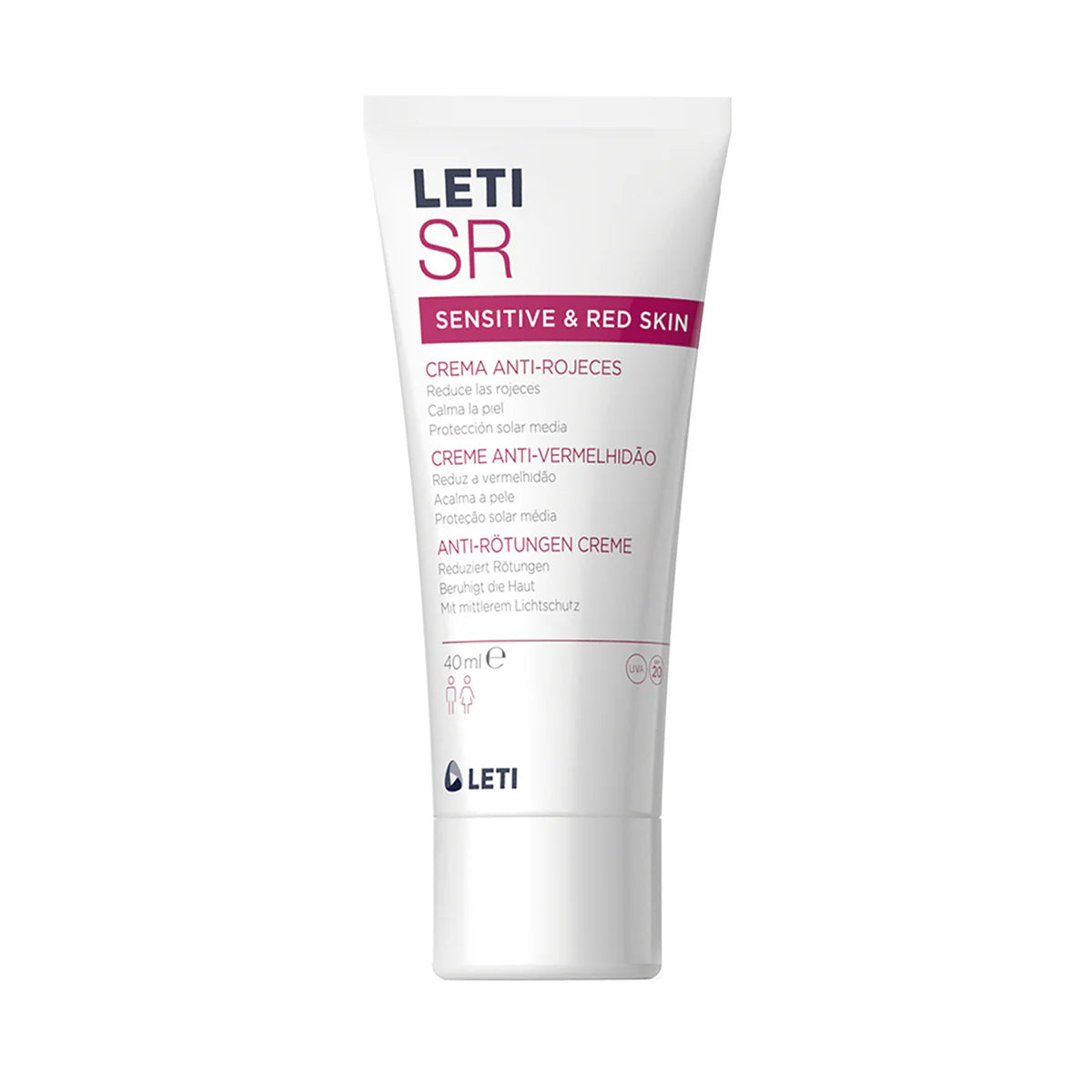 LETIAT4- SR CREMA ANTIROJECES FPS 20 40ML