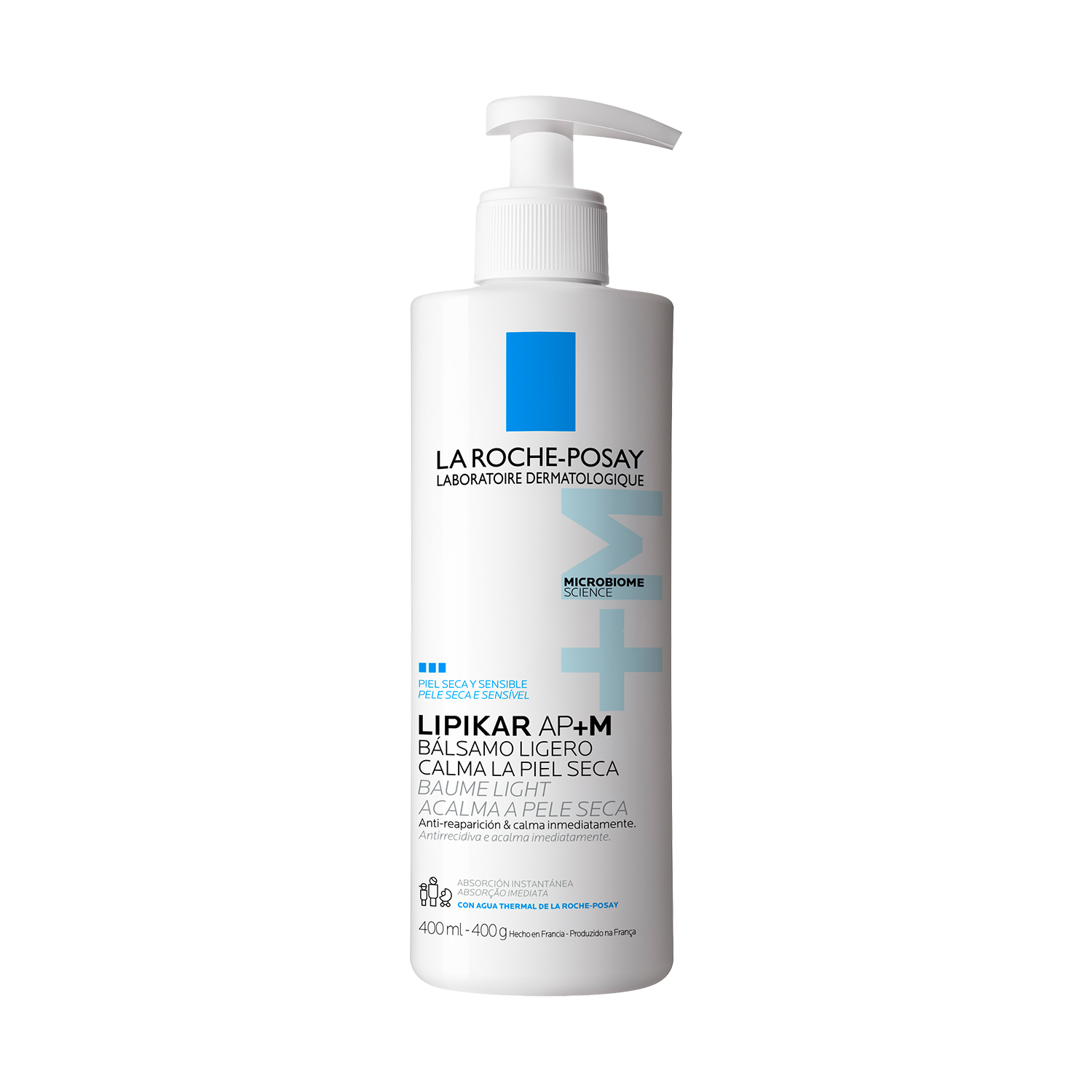 LRP- LIPIKAR BAUME LIGHT AP+M 400ML