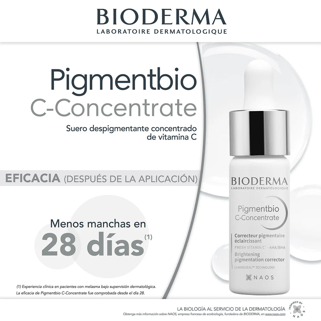 BIODERMA- PIGMENTBIO C-CONCENTRATE SERUM 15ML