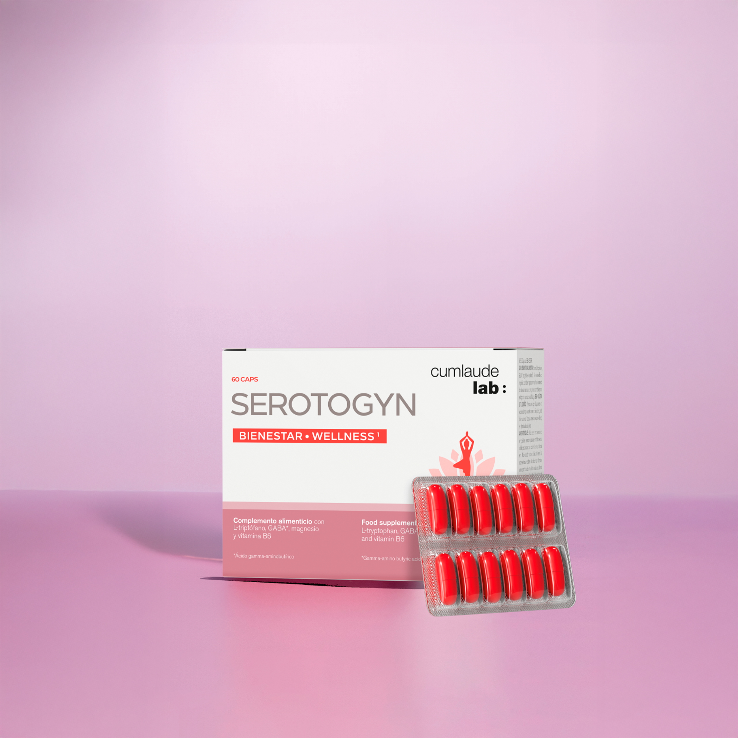 CUMLAUDE LAB- SUPLEMENTO SEROTOGYN 60CAP