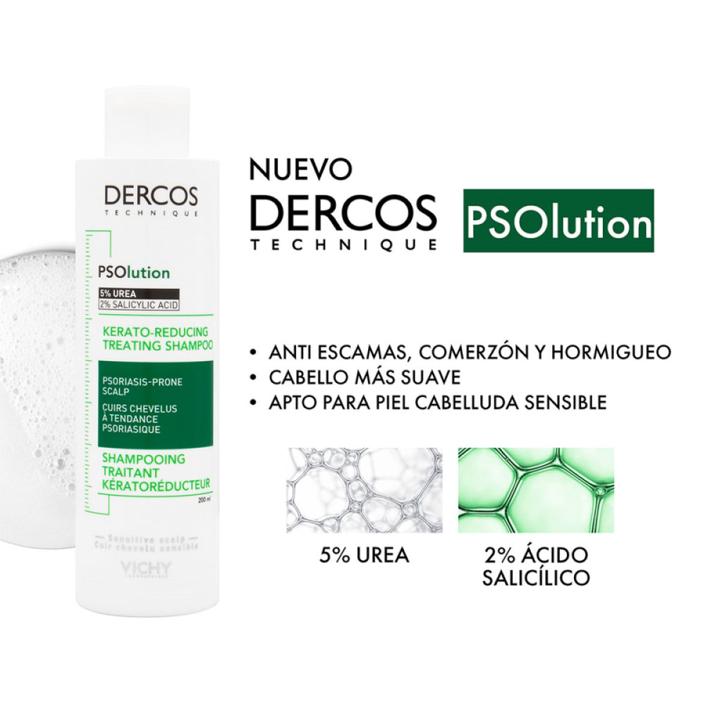 VICHY- DERCOS SHAMPOO PSOLUTION 200ML