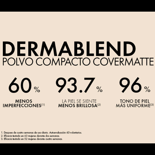VICHY- DERMABLEND COVERMATTE POLVO COMPACTO 9.5G