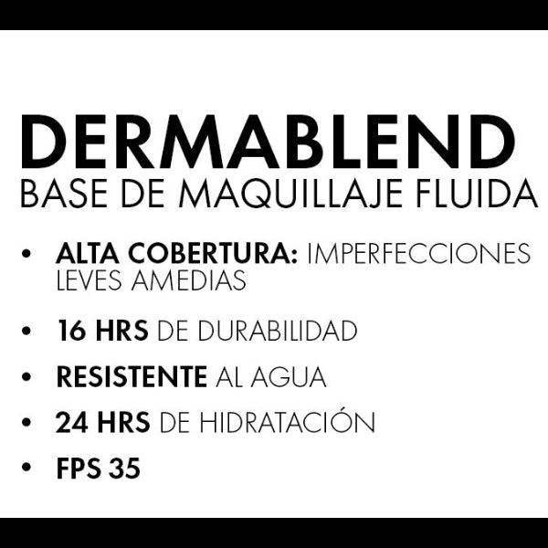 VICHY- DERMABLEND FLUID BASE MAQUILLAJE 30ML