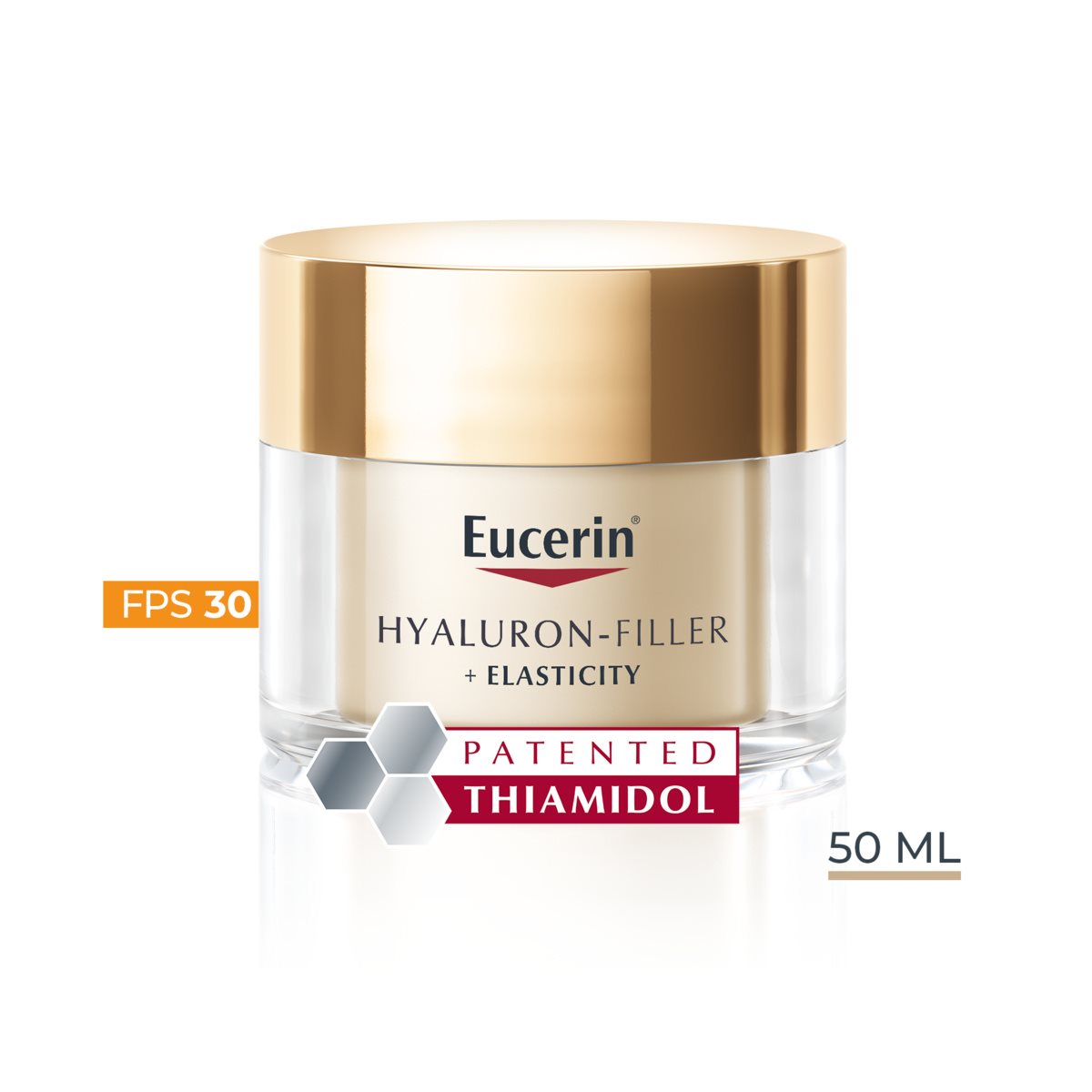 EUCERIN- HYALURON FILLER +ELASTICITY CREMA DIA FPS 30 50ML