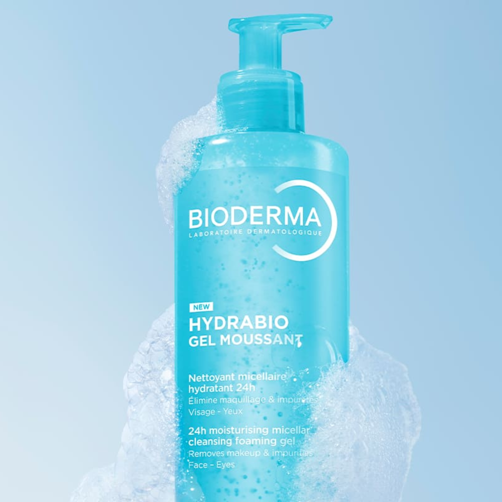 BIODERMA- HYDRABIO GEL MOUSSANT 400ML