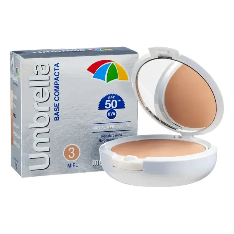MH- UMBRELLA FPS 50 COMPACTO 3 MIEL 11G